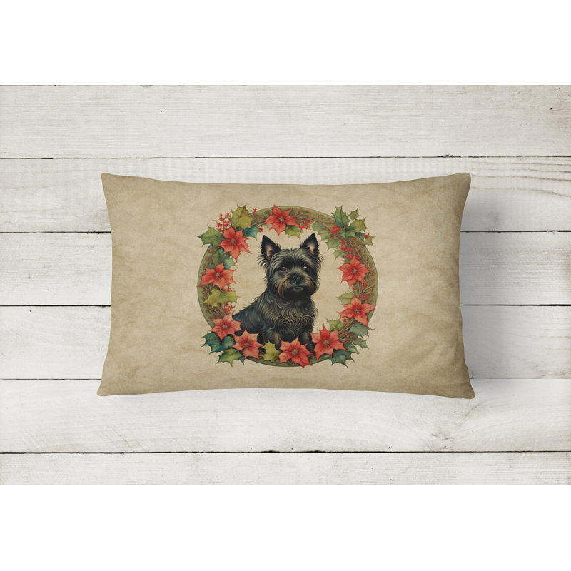 Coussin Christmas, 12 po x 16 po, Rectangulaire