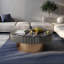 Table basse ronde en pierre micro-cristalline-790735348