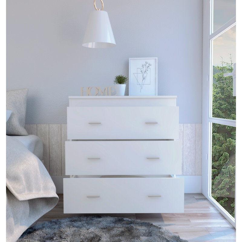 Commode décorative, Blanc