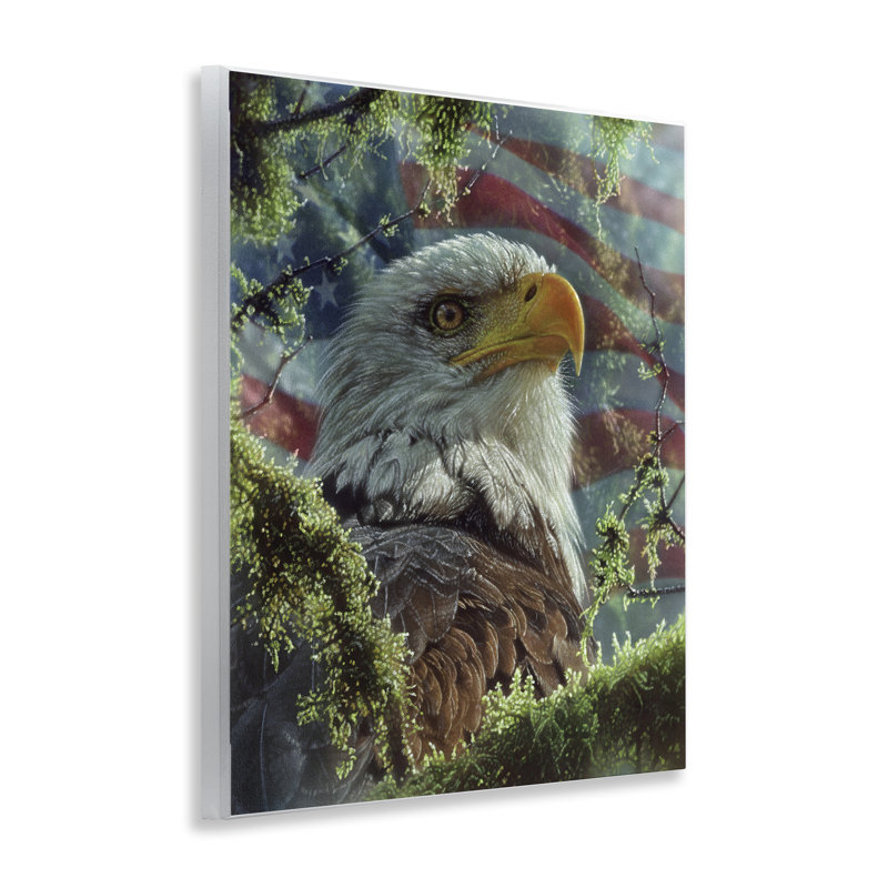 Plaque murale High & Mighty America, conception par Collin Bogle