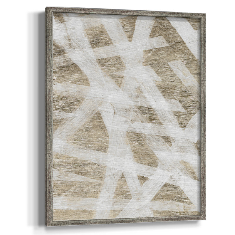 Splinters Framed Print - Solid Wood, 11" H x 9" W