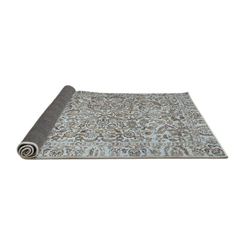 Floral Indoor Rug, Round 4'