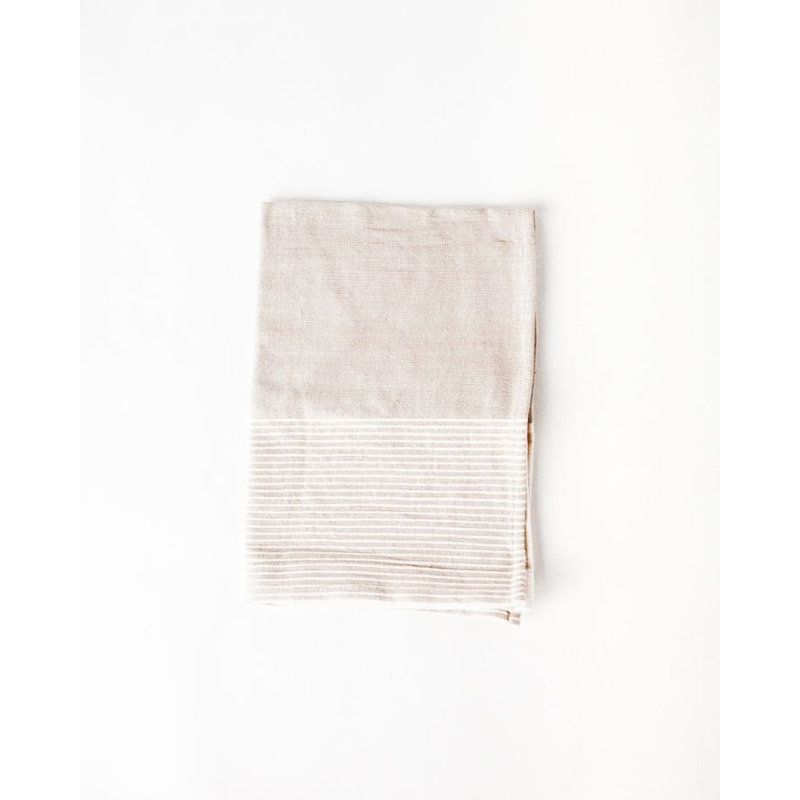 Chesapeake Cotton Tea Towel - Set of 2, Beige