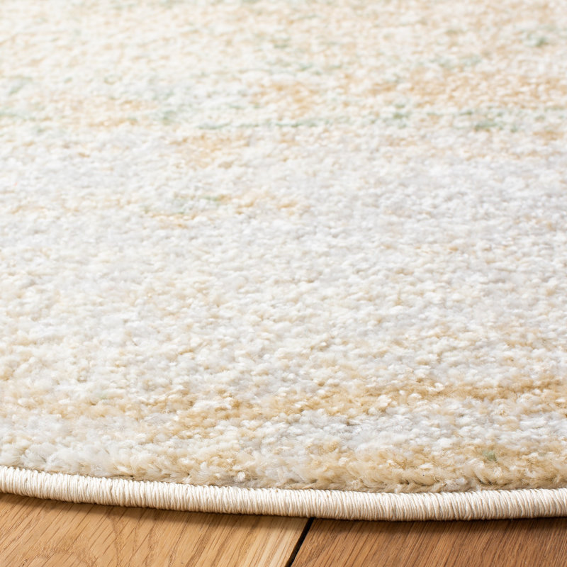 Tapis abstrait Xanthe, Rond 6 pi
