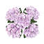 Bouquet de tiges de fleurs d'hortensia artificielle Natural Touch-1497337796
