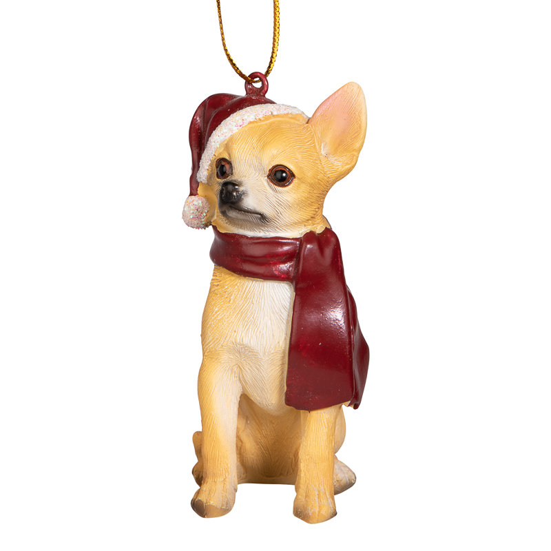 Chihuahua Dog Holiday Ornament