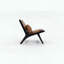 Chaise d'appoint Modern Boho - Structure en bois massif - Style scandinave-2110533549
