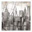 « sketch city horizon », impression sur toile