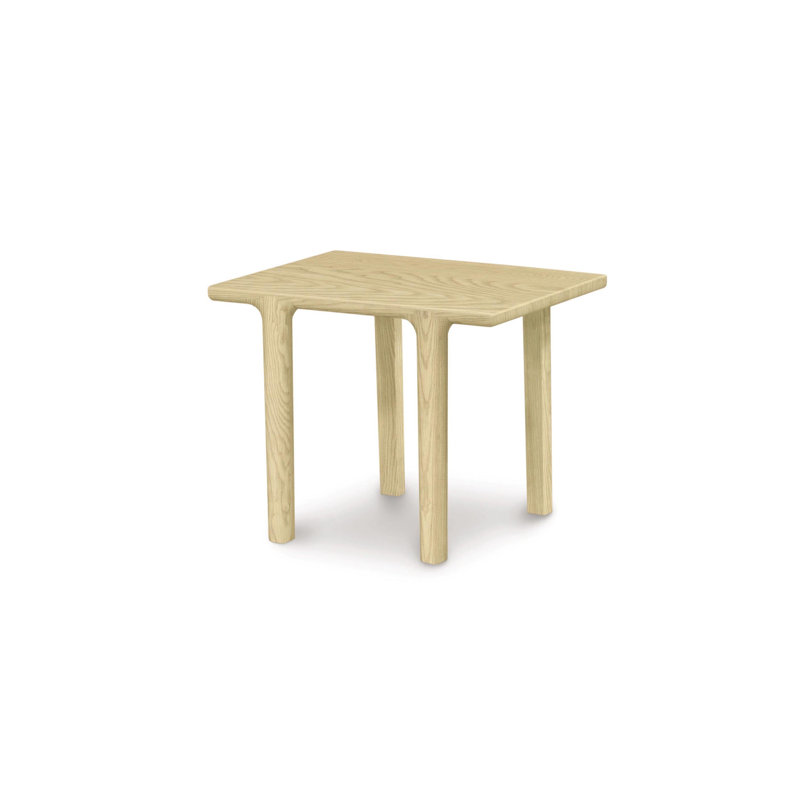 Sierra Solid Wood End Table, Natural Cherry, 22" H x 28" W x 20"D