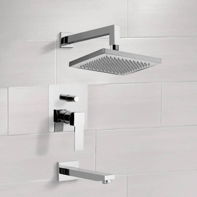 Peleo Tub & Shower Faucet with Rough in-Valve