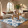 Imraan Tassel Shag Performance Geometric Rug