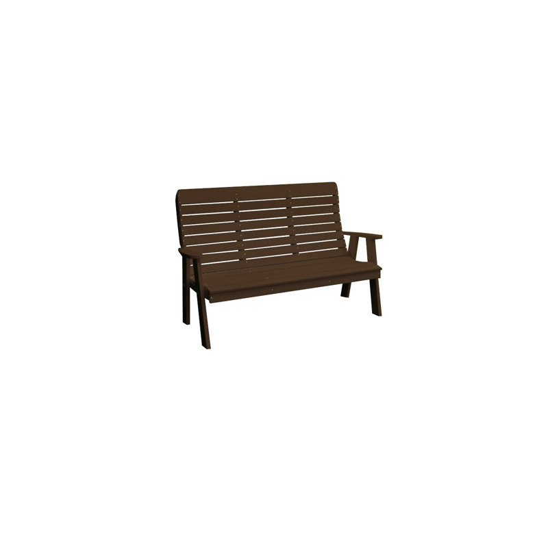 Banc de jardin 4 'Winston, Brun Tudor