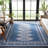 Marneshia Performance Machine Washable Southwestern Indoor/Outdoor Area Rug-1797047518