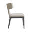 Chaise d'appoint de salle à manger en bois de hêtre Eloria-393169944