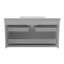 Nodira 990 mm Wall Mounted Combined Vanity Unit with Drop In Resin Basin-1944341732