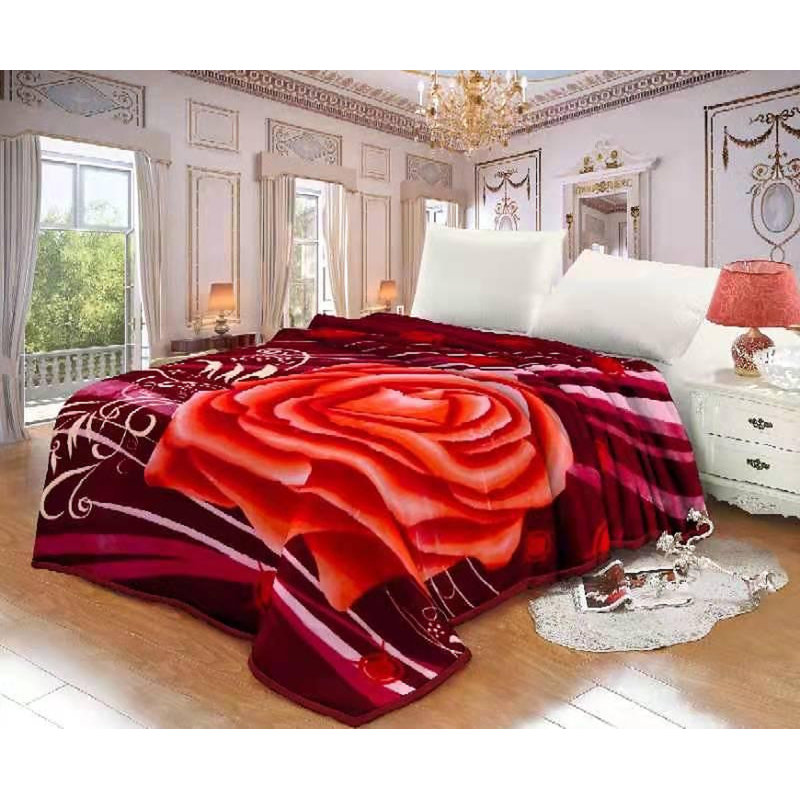 Emmasophia East Urban Home Throw, Red