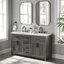 Ensemble de meuble-lavabo double 60 po Buzbee