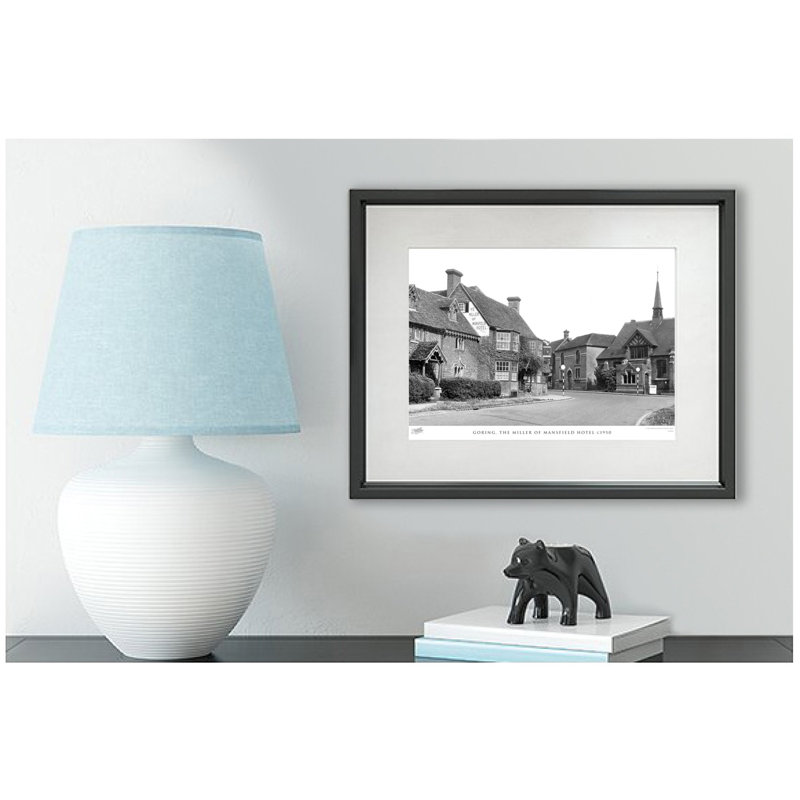 Goring, The Miller Of Mansfield Hotel C1950 by Francis Frith - Single Picture Frame Print, 28cm H x 36cm W x 2.3cm D