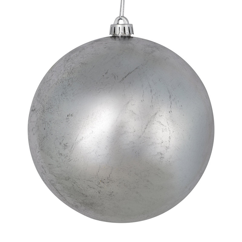 Ornement en feuille d'aluminium, Argent