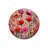 Woven Base Modern Decorative Carpet With Multicolored Poppy Flower Details-1702204598