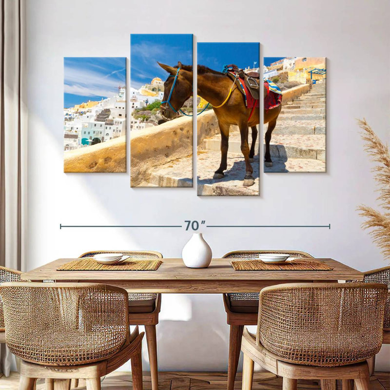 Brampt Donkey Taxi In Santorini, 42" H x 68" W