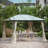 10' X 12' Gazebo Sidewall Set With 4 Panels, Hooks/C-Rings Included For Pergolas & Cabanas