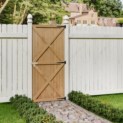 Tullahassee  Timber Wood Gate