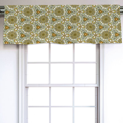 Sateen Ruffled Window Valance