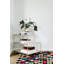 Kilim multicolore fait à la main de conception unique 5 pi 5 po x 11 pi 8 po Ankara