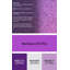 Tapis géométrique mauve / blanc-321009676