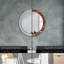 Huldar Glass Flat Wall Mirror