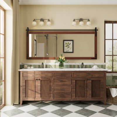 Miroir mural Amara Rustic Farmhouse