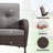 Gaetanino 7-Pieces Outdoor Conversation Set with Ottomans and Cushions-102476889