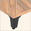 Table de chevet en bois massif
