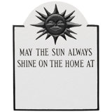4-Line Wall Address Plaque