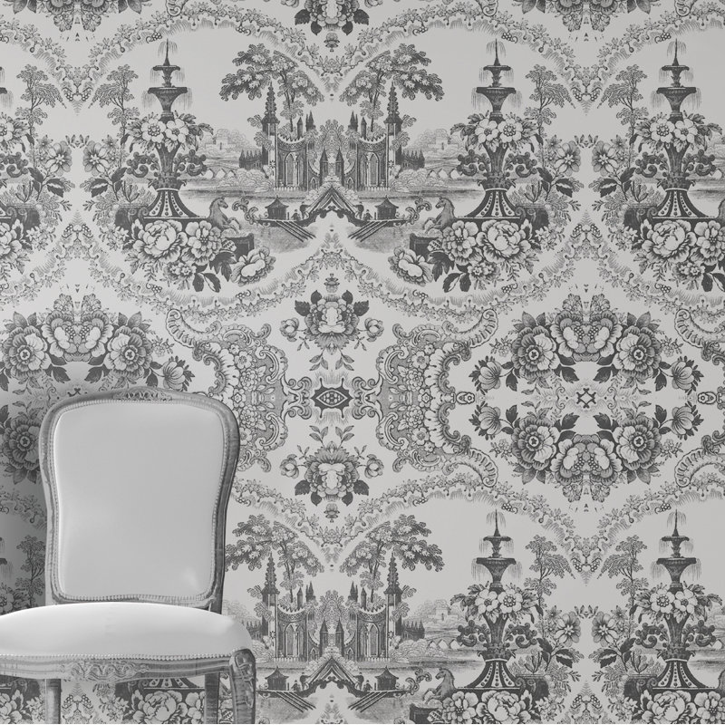 Mallie 10m x 90cm Matte Paste the Wall Wallpaper Roll, Beige