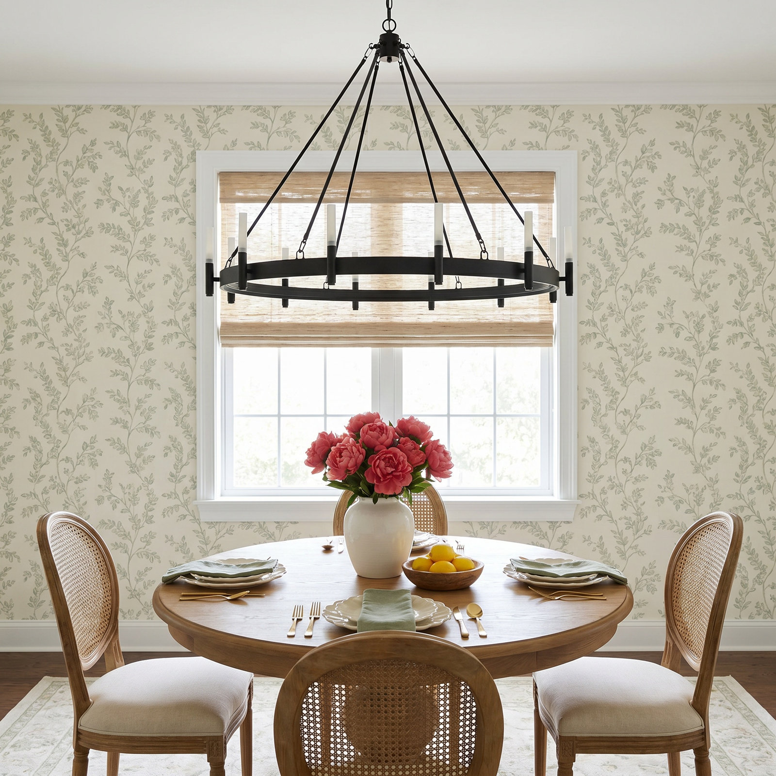 Bryden 12 - Light Dimmable Chandelier, Matte Black