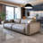Beige grey Genuine Leather Modular Sofa-1167727969-1167727974-1167727978