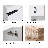 Tayea 16.8 " W Wall Mounted Wall Mounted 1 Single Vanity Bathroom Vanity With Ceramic Top