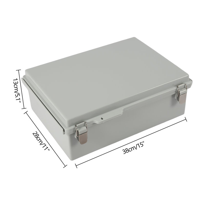Waterproof Cable Organizer Cable Management, Gray