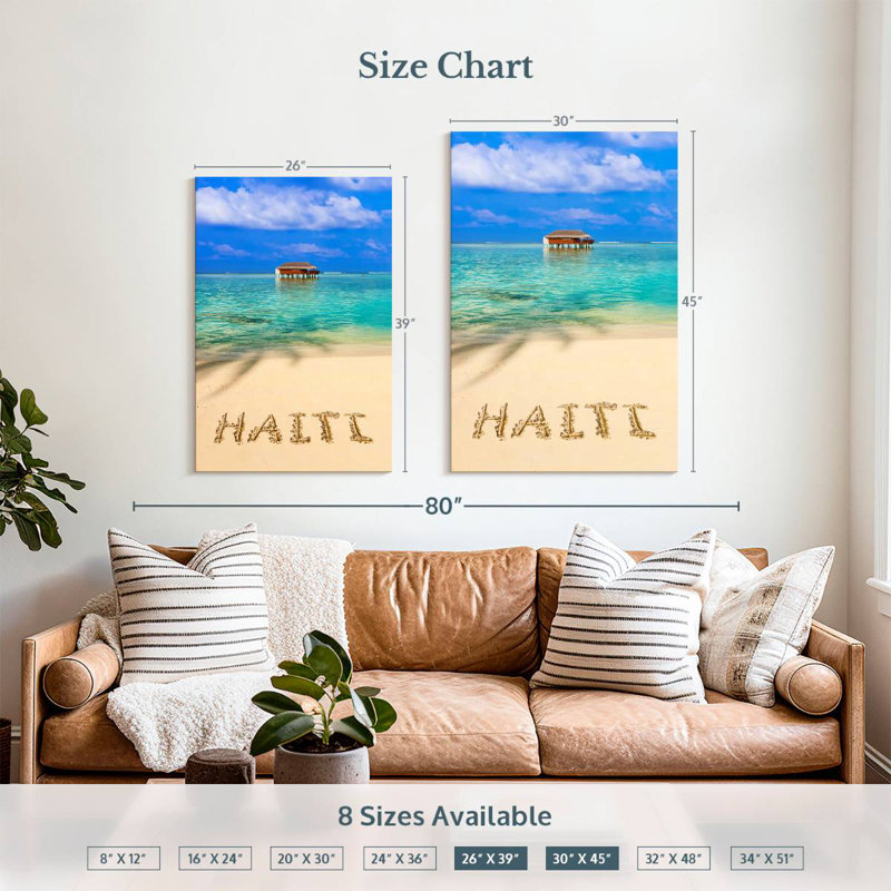 Aime Haiti Paradise, 39" H x 26" W