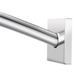Triva 60" Adjustable Curved Fixed Shower Rod