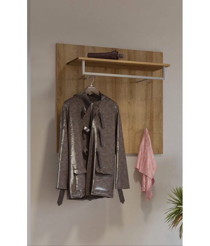 Middleburgh Floating Shelf, Oak Riviera