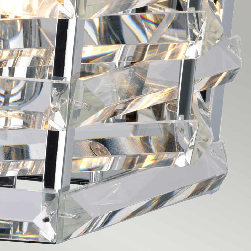 Yves Steel Flush Mounted Sconce
