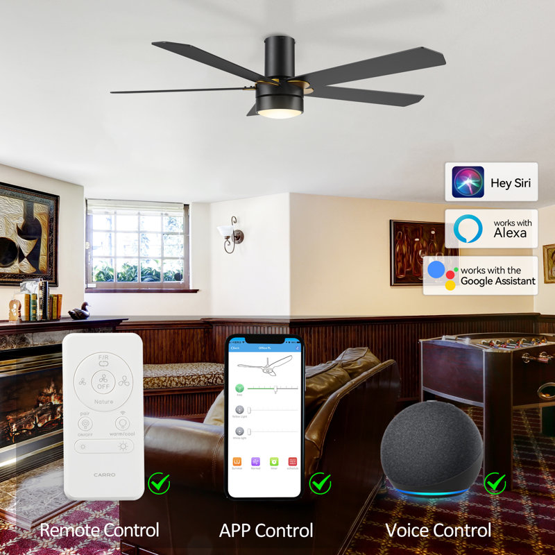 Aspray 52'' Ceiling Fan with LED Lights