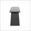 Banc de bar gris Jasmine