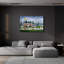Art mural en verre épique «Halloween In South Branch» par JL Munro, 36 po x 24 po-1334309667