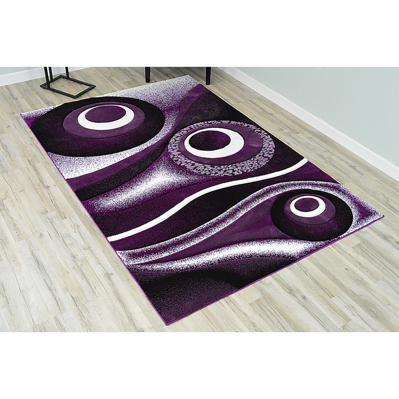 Mccampbell Performance Abstract Indoor Rug, Rectangle 9'2" x 12'5"
