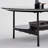 Simple marble coffee table size combination