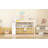 Full Size Loft Bed With Built-In Desk, Bookshelves And Storage Staircase